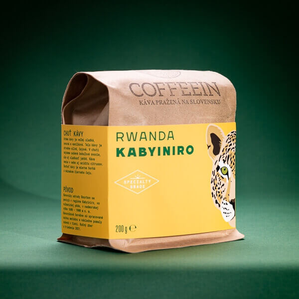 E-shop Rwanda Kabyiniro - svetlé praženie (200 g, zrnková káva)